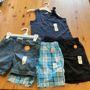 5/5t 4 new pieces all with tags